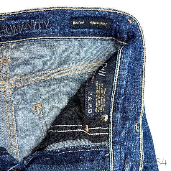 Citizens of Humanity Distressed Rocket High Rise Skinny Jeans 27x29 - Picture 6 of 9